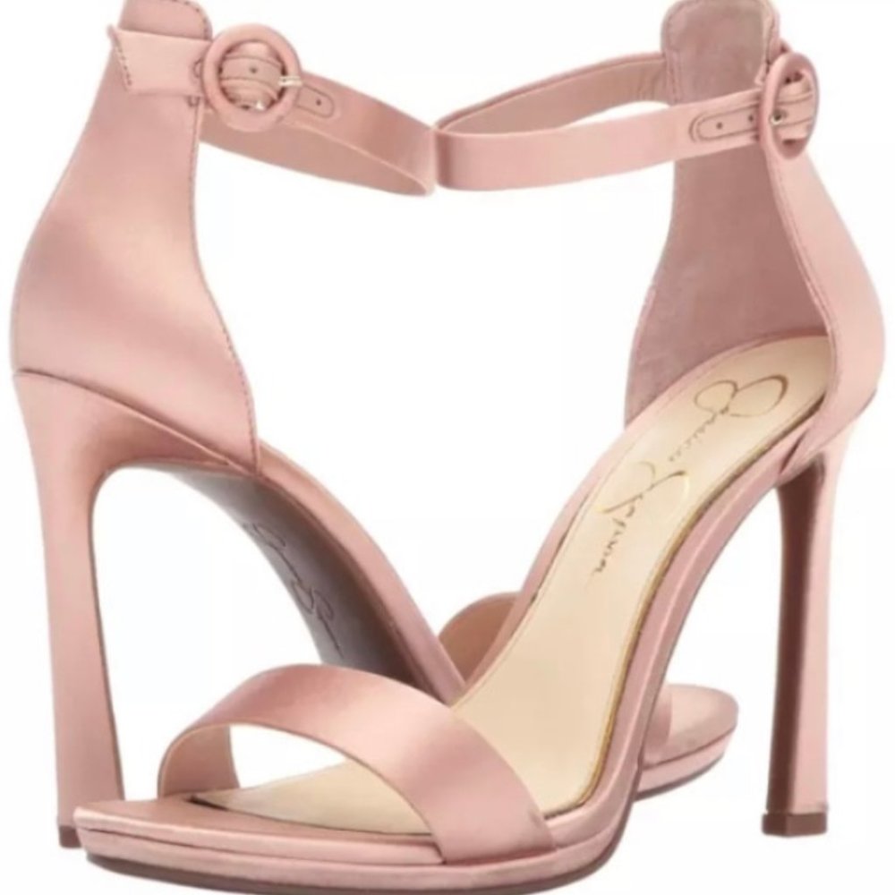 Jessica Simpson satin rose size 8.5
